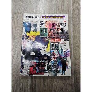 Elton John to be continued... piano vocal guitar songbook